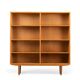 Danish Design Oak Bookcase by Borge Mogensen, 1960s