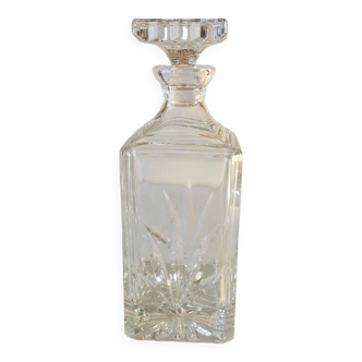 Antique Crystal Whiskey Decanter
