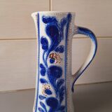 Betschdorf Alsace stoneware pitcher, 1960