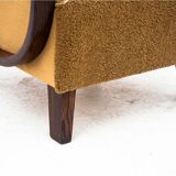 Art Deco armchairs, designed by J. Halabala, Czech Republic, 1930s.