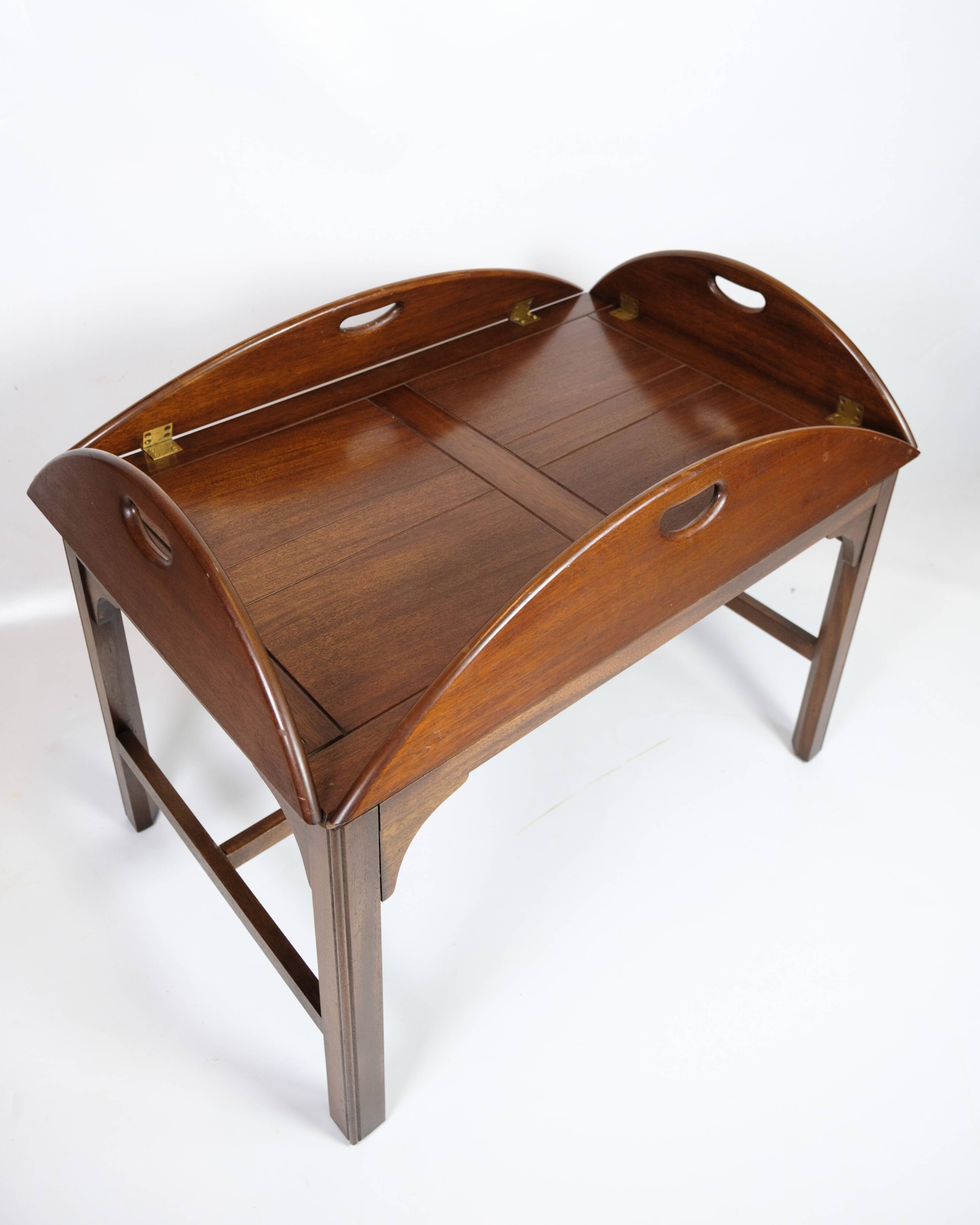 Butler Table Made In Mahogany, Danish Design From 1960s