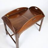 Butler Table Made In Mahogany, Danish Design From 1960s