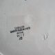 Presentation plate Sarreguemines and Digoin hand-painted