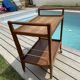 Desserte vintage scandinave en teck