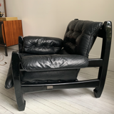 Armchair and footrest by Luciano Frigerio 1960