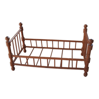 Antique doll bed