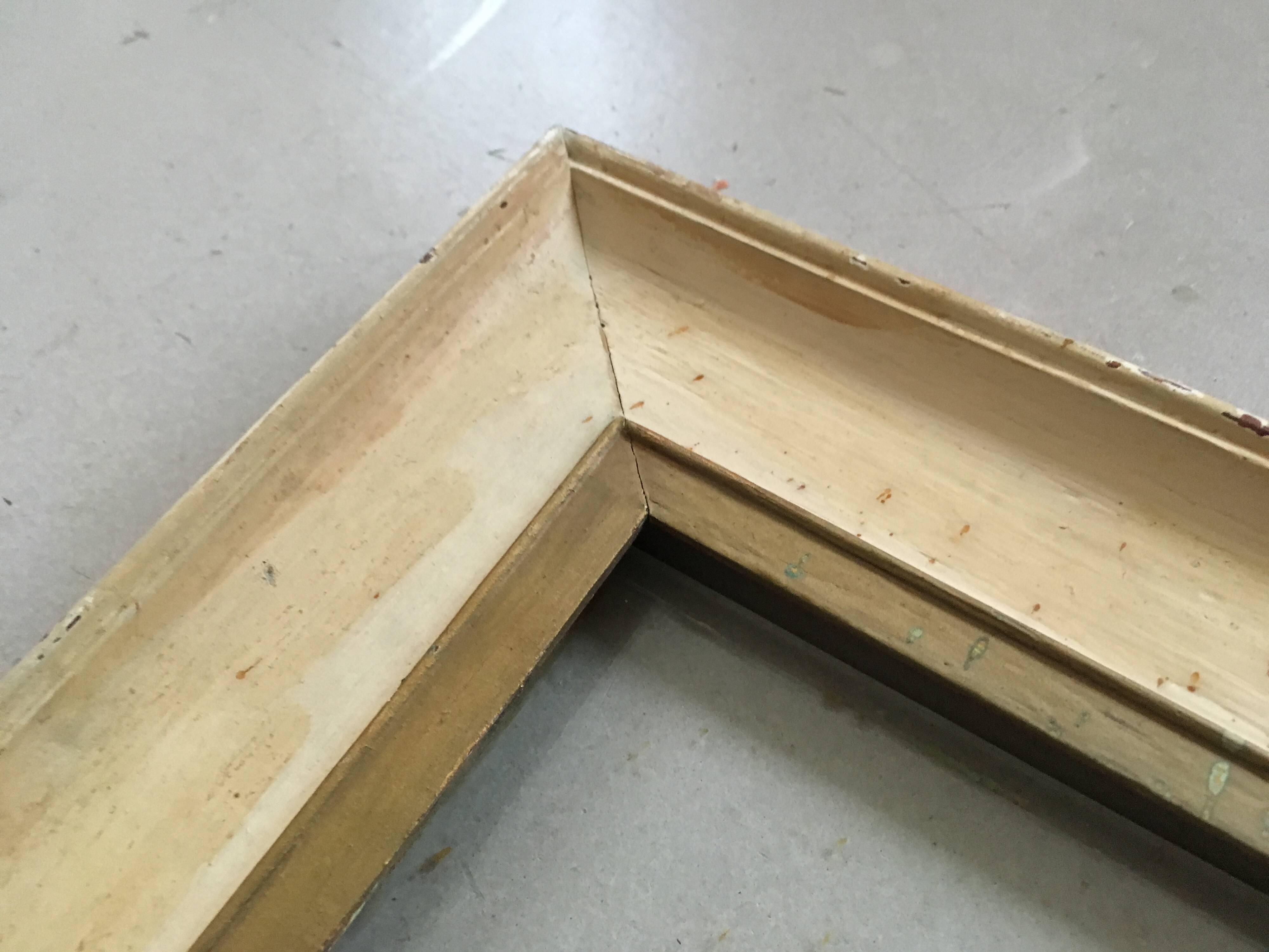 Old wooden frame 55x44cm