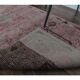Vintage natural Turkish hand-knotted runner 86x350