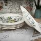 Set of 6 Royal Doulton deep plates in the Kirkwood pattern.