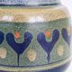 Ceramic vase KMK, Mora decor, Germany 1970s