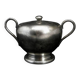 AS2 WWS - sugar bowl 1950 ART DECO