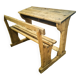 Desk double wooden school desk