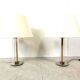 Pair of vintage large lucite table lamps, 1970s
