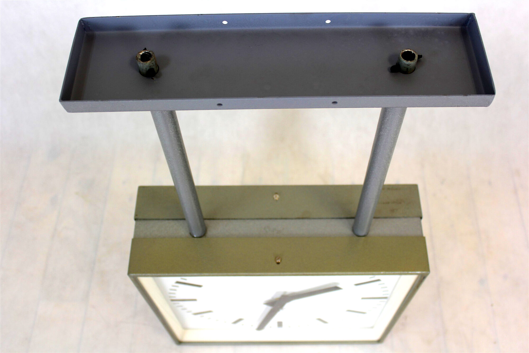 Double-Sided Railway Clock from Pragotron, 1980s