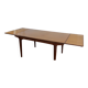 Vintage Scandinavian teak dining table, 1960s