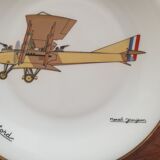 Marcel Jeanjean (1893-1973) et porcelaine de Limoges - Service à gateau - Série vieilles tiges 14-18