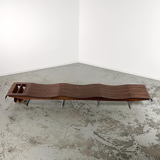 Banc « Onda » de Jorge Zalszulpin pour Atelier Moveis S.A, Brésil 1960.