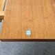 Scandinavian extendable round teak table, 50s-60s