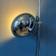 70s mid-century chrome Herda eyeball floor lamp