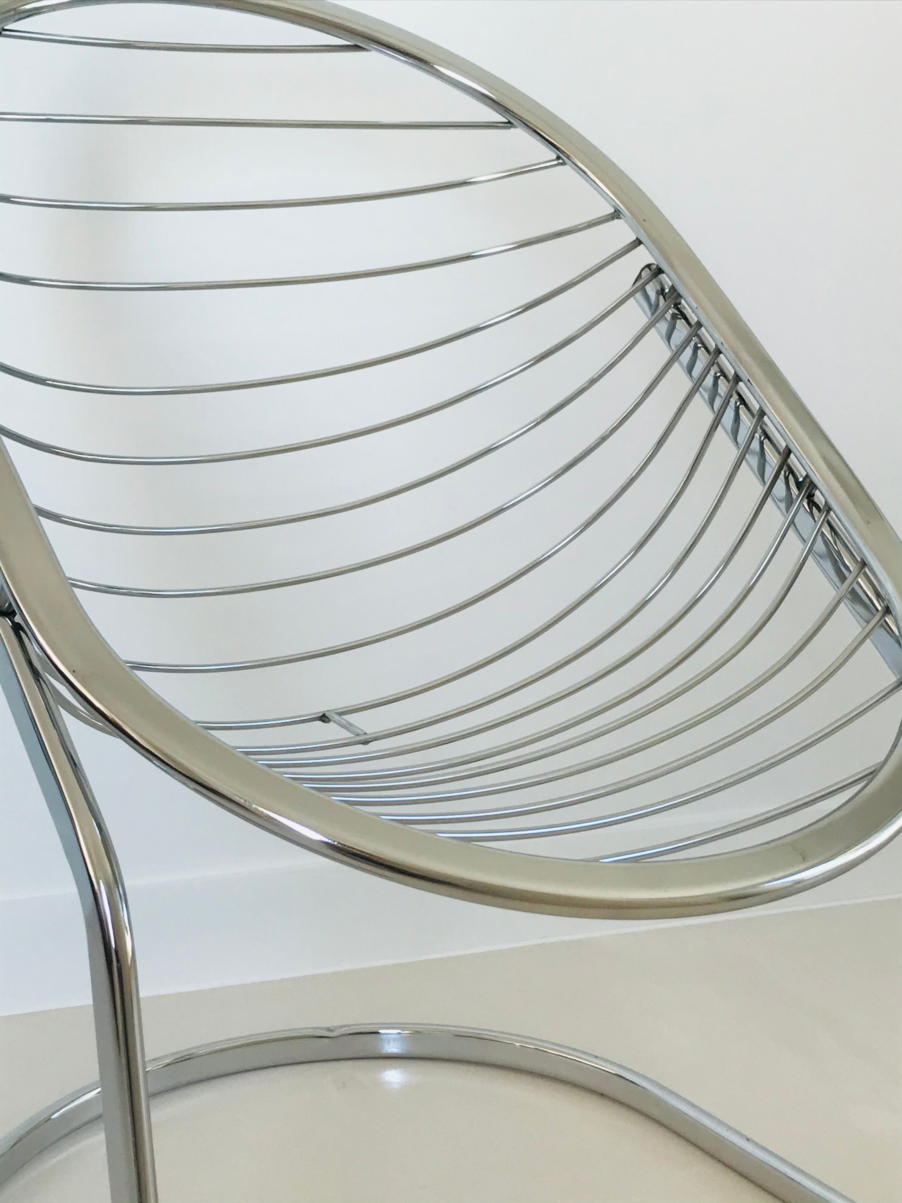 Egg armchair by Gastone Rinaldi for Rima, Italy 70s