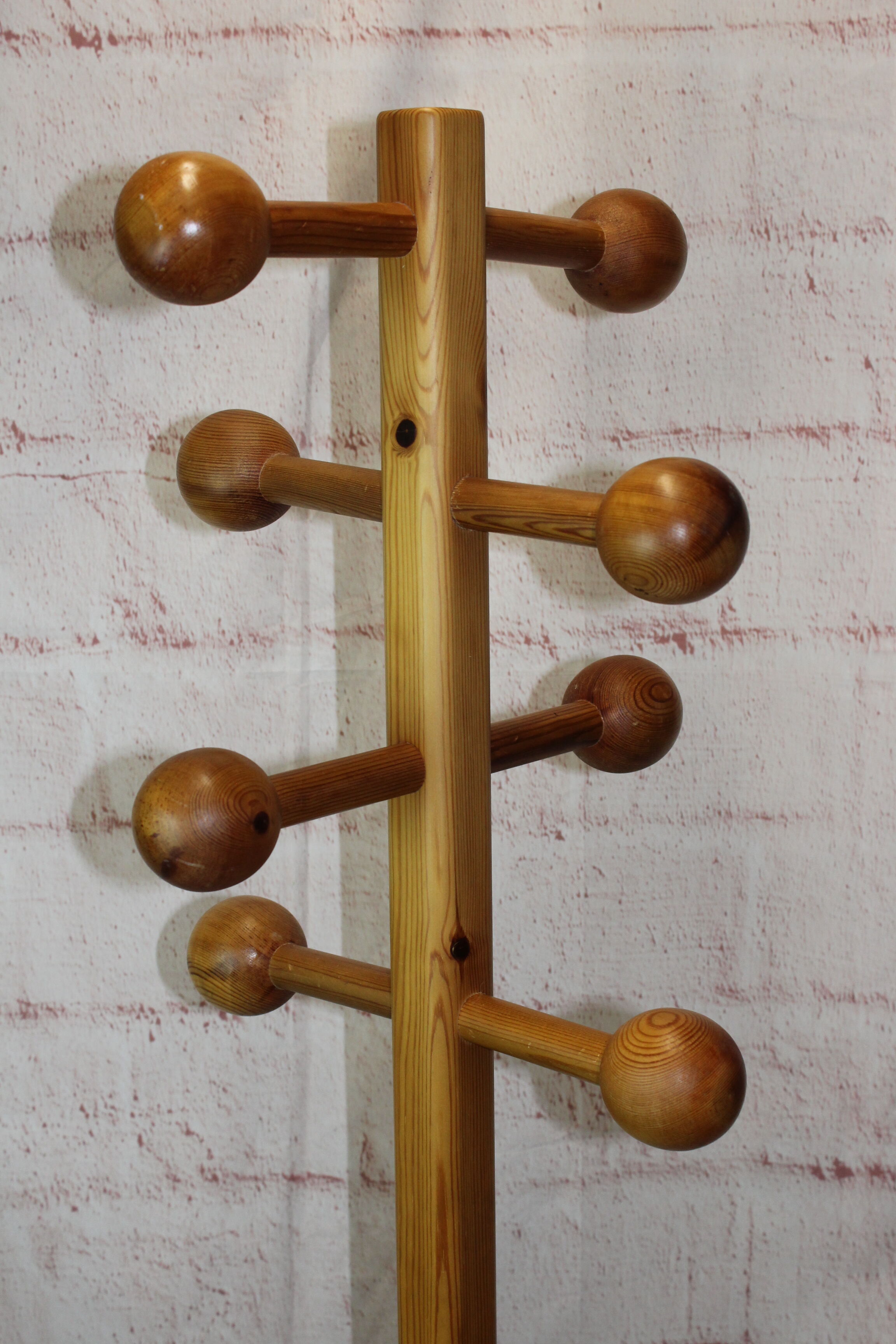Coat rack on foot vintage scandinavian design