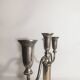 Silver-plated chandelier