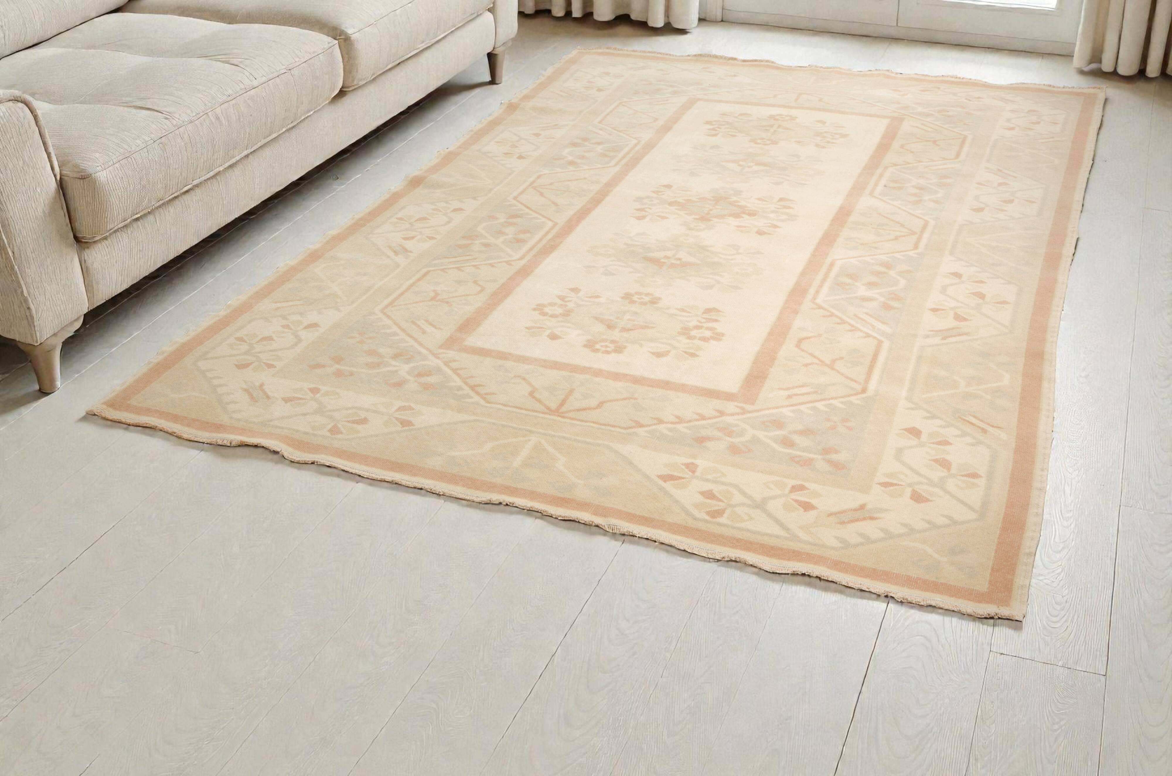 Vintage Anatolian Handknotted Rug