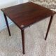 Table basse scandinave en palissandre Georg Petersens