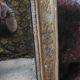 Mirror Restoration in gilded wood and mercury ice 62x48 cm