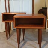 Pair of Scandinavian style bedsides