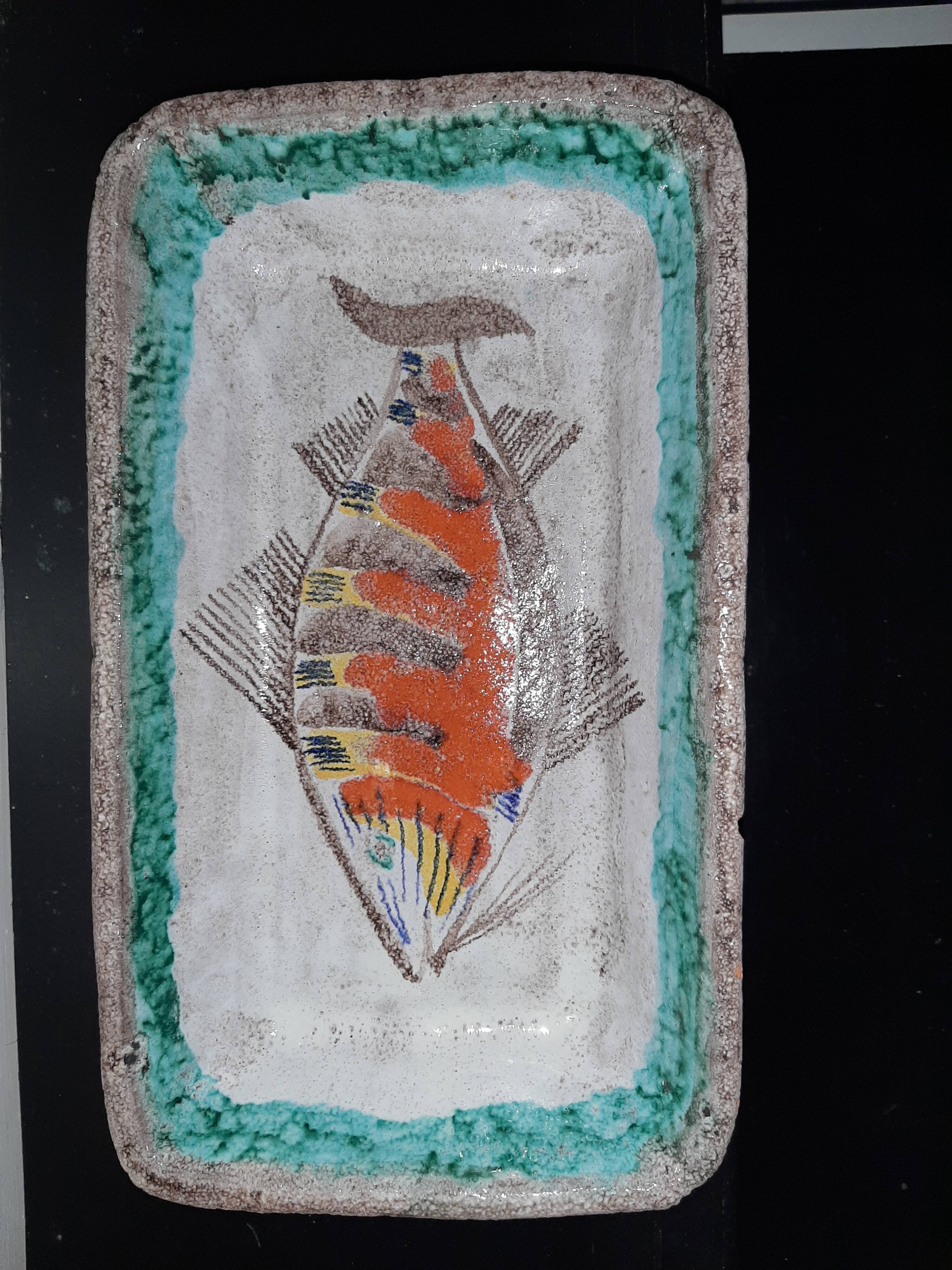 Vallauris fish service 7 people