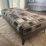 Corner sofa and pouf Roche Bobois edition Jean Paul Gaultier