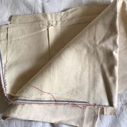 Vintage lining for tablecloth