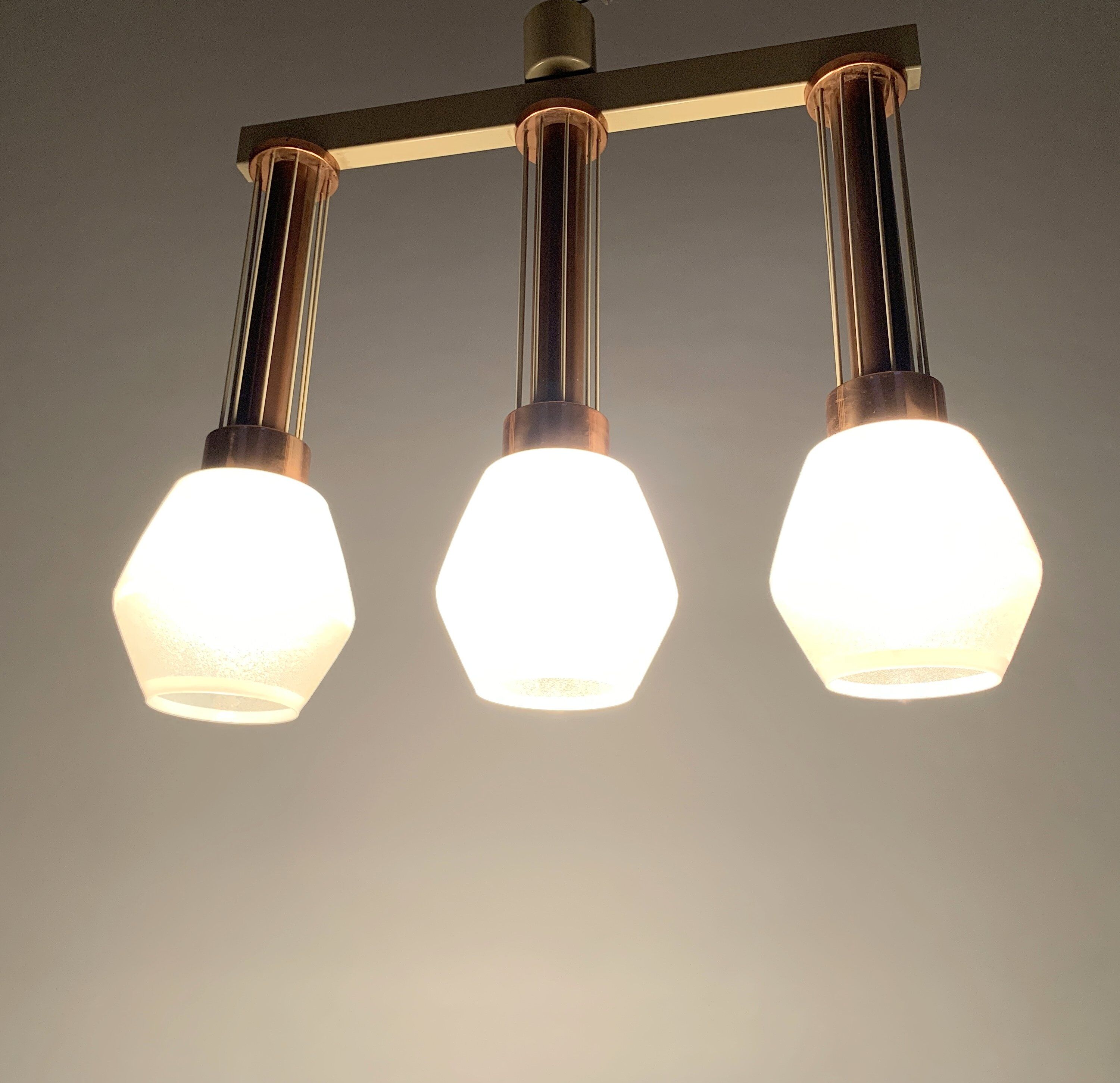 Hanging lamp by Drukov, Czechoslovakia, 1960