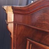 English mahogany shelf sideboard 19th