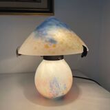Splendide Lampe Ancienne signée Le Verre Français par la maison Schneider