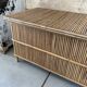 Malle en bambou vintage