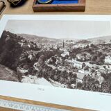 Tulle, Corrèze, photo board printed in 1942.