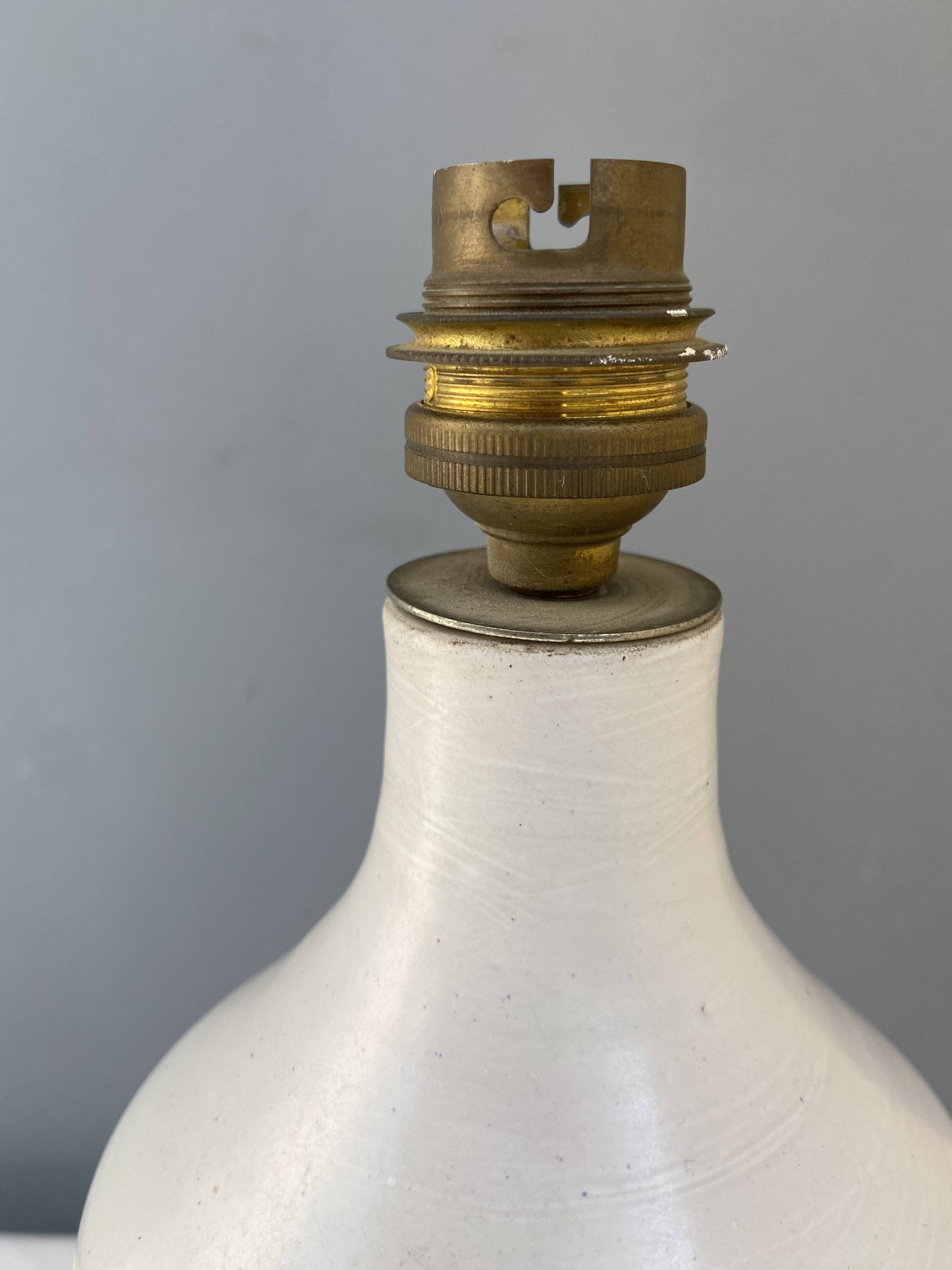 Cyclades ceramic lamp base