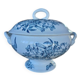 Old Badonviller Iron Earth Soup Tureen
