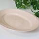 Oval dish in pink ceramic, art deco, 1930, digoin, french manufacture