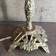 Retro-chic upcycled lamp | bronze and spherical glass