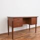 Mid-Century Danish Teak Desk, 1960s.