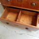 Armoire d'apothicaire vintage avec tiroirs années 50