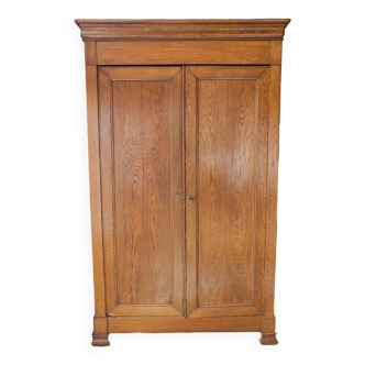 Armoire louis-philippe chêne massif