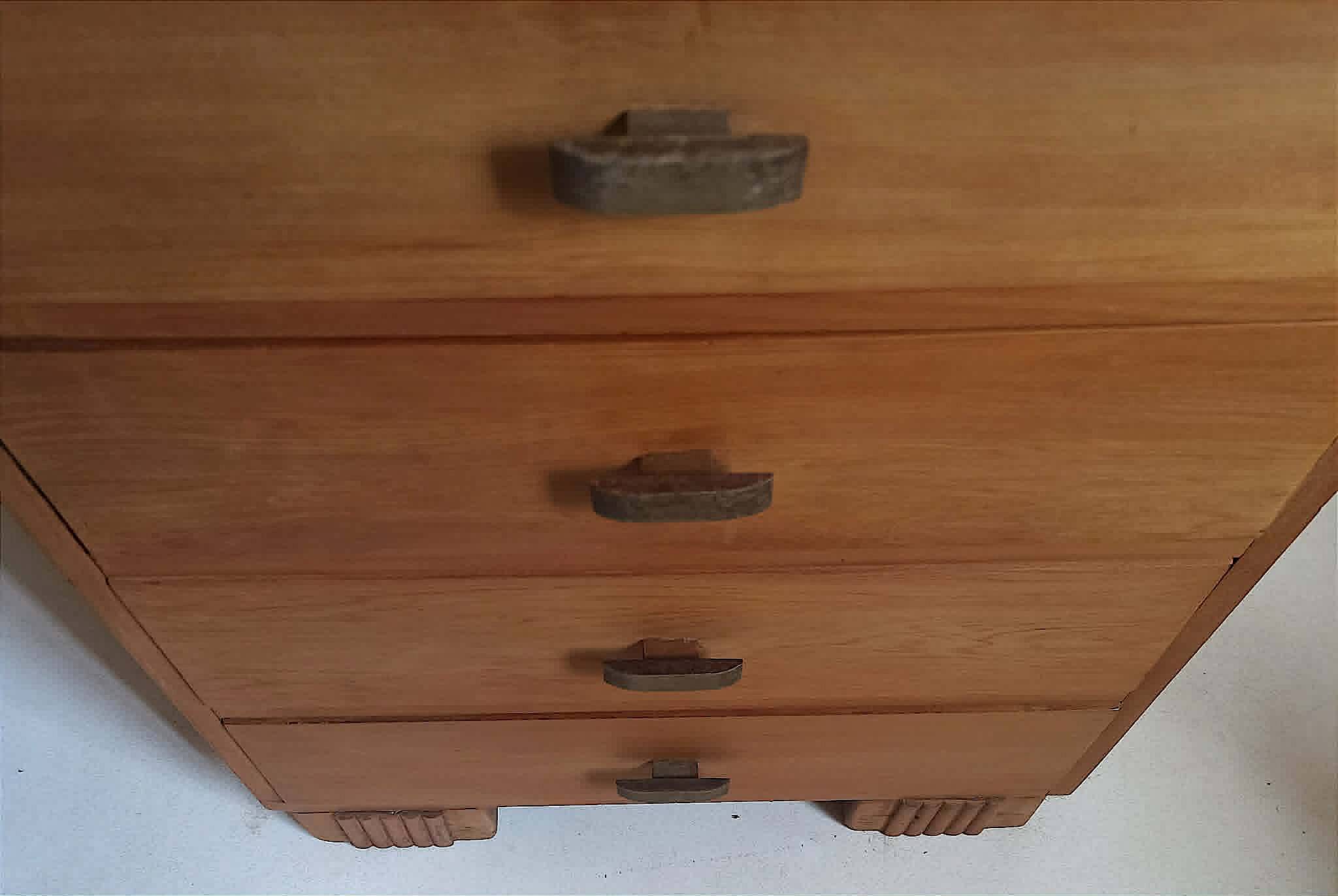Small jeweller's workbench 1930s Height 75.5 cm