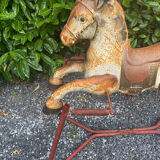 Vintage mobo toys horse on springs