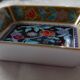 Small square ceramic bowl