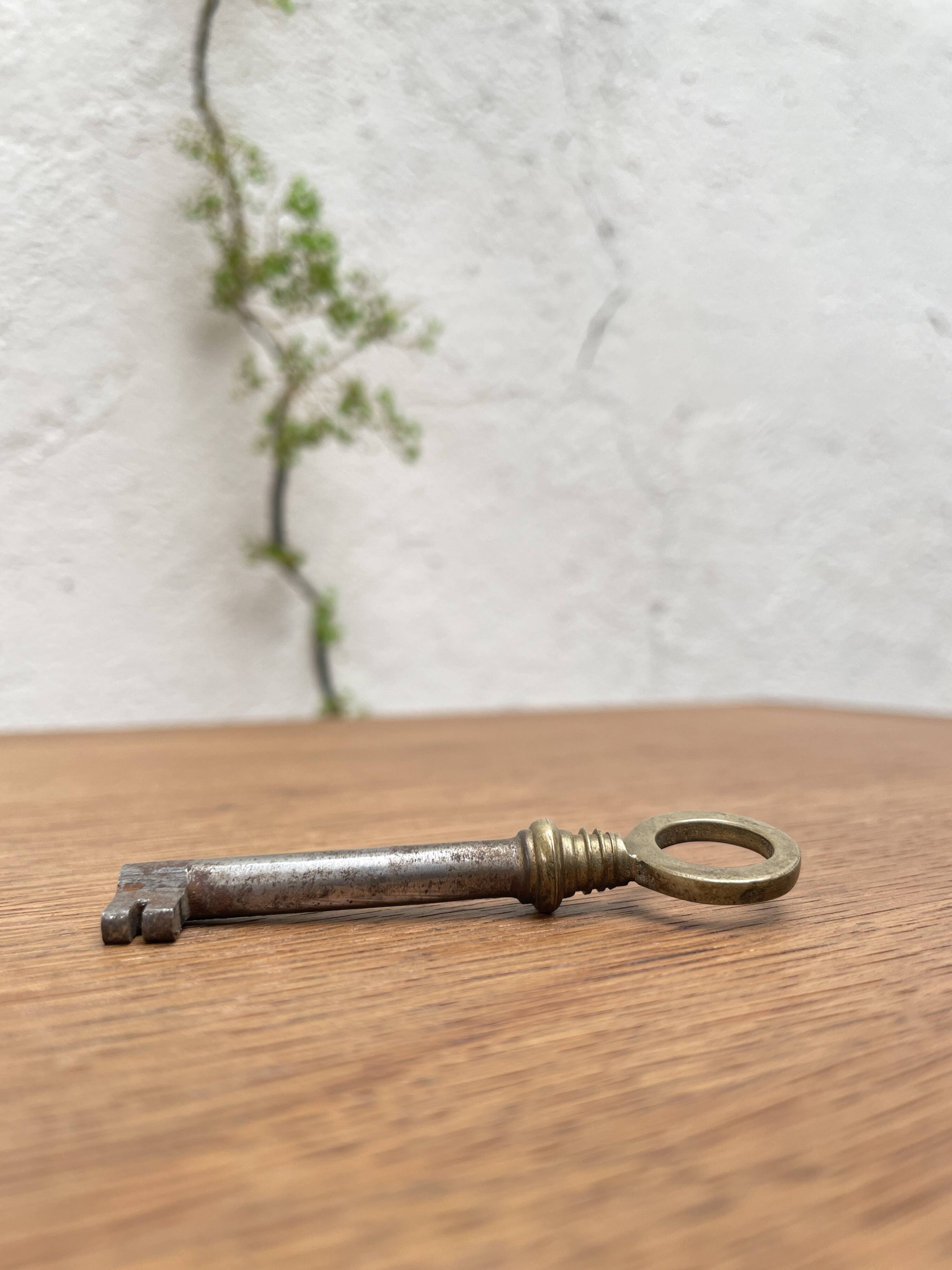Storage unit in solid oak and veneer, circa 1960.