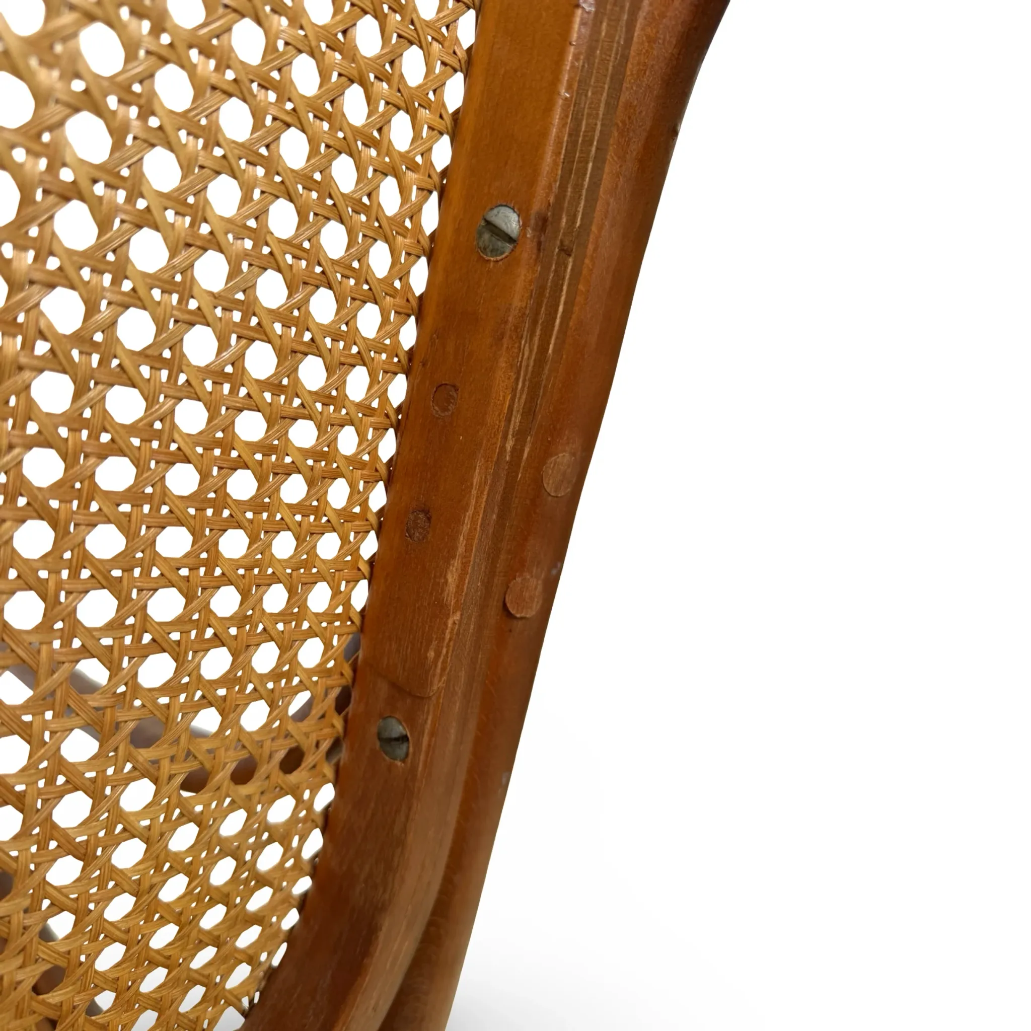 Vintage Bentwood Rocking Chair in the Thonet Tradition, by FMG, 1940s/